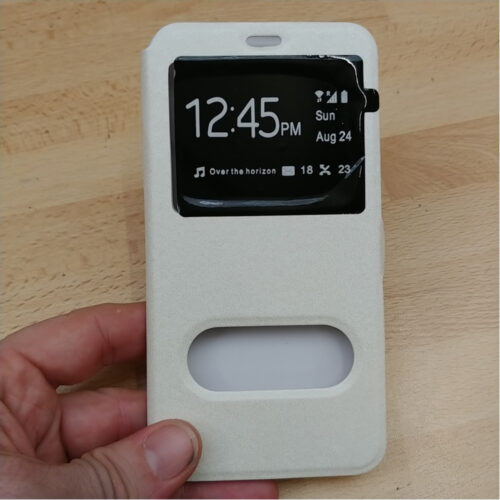 ETUIFOLIODOUBLEVIEWIPXBLANC